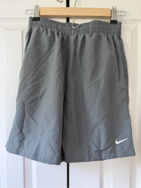 Nike Other - Nike Gray Athletic Shorts with White Swoosh